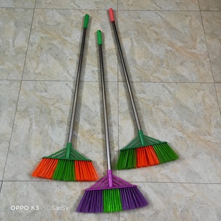 Chổi sợi cước cán Inox quét nhà tắm quét sân nước 120cm