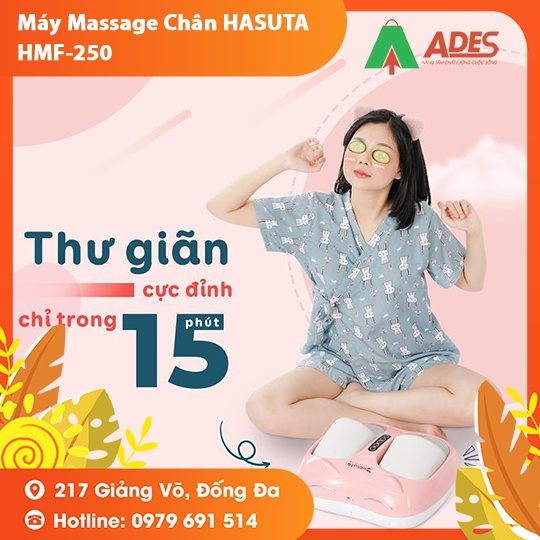 Máy Massage Chân Hasuta HMF-250 - Bảo hành Chính hãng