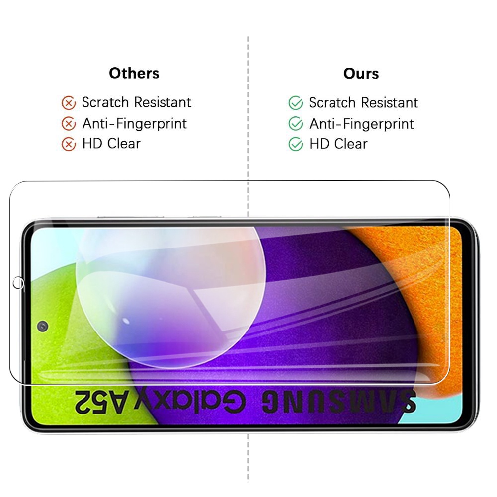 Kính Cường Lực 6 Trong 1 Bảo Vệ Camera Cho Samsung Galaxy A52 A51 A50 A50S M51