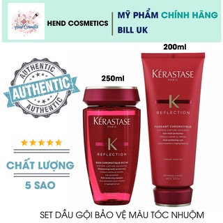 Bộ dầu gội dành cho tóc nhuộm Kerastase Bain Chromatique Richie