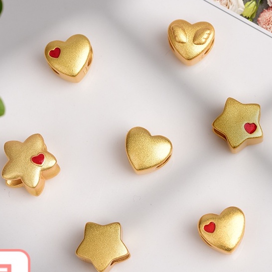 [Hàng Có Sẵn Giao Hàng Ngay Lập Phương] Chuỗi Hạt Hình Ngôi Sao Năm Cánh Làm Vòng Tay Thủ Công Việt Nam Cổ Điển Bảo Quản Màu Sắc