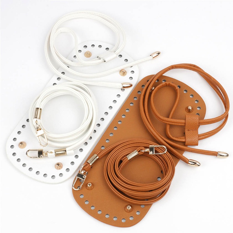 Set 3 Dây Đeo Túi Xách Bằng Da PU DIY Tiện Dụng