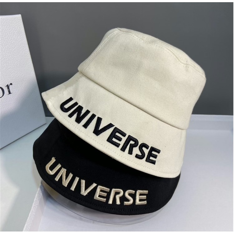 Mũ bucket trơn Nón tai bèo vành cụp UniverseFashion 412 nhiều màu sắc Ulzzang form unisex nam nữ