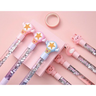 Bút Kim Tuyến Chảy Nước Hoạt Hình Đáng Yêu 💕