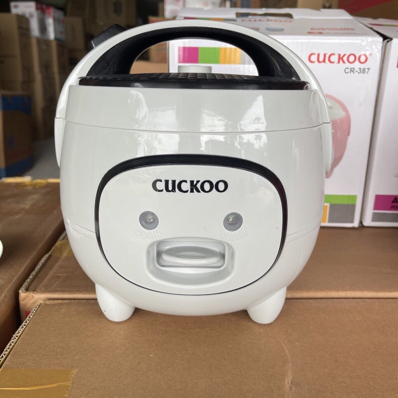 Nồi Cơm Điện Mini 1L - 1.2L - 1.8L Cuckoo Cr387 Cao Cấp Tiện Ích Bền Với Thời Gian - Kiểu Dáng Hàn Quốc Đáng Yêu