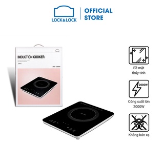 Bếp điện từ lock & lock induction cooker, 220-240v, 50/60hz, 2000w - màu đen eji411