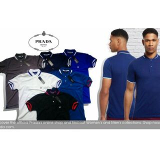 ÁO THUN CÁ SẤU  PRADA  CAO CẤP