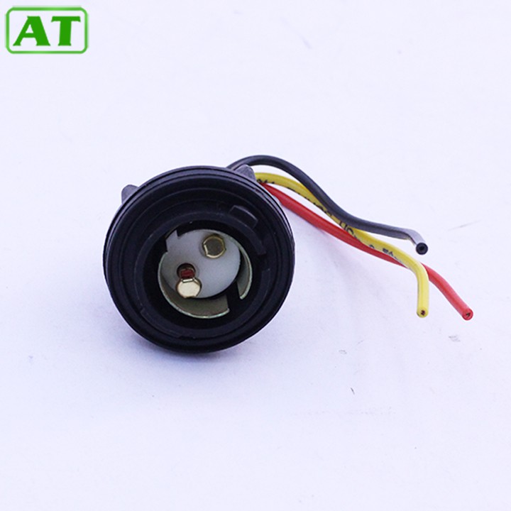 Đui Đèn Phanh Đèn Thắng Ô Tô Xe Hơi 2 Tóc Chân Cài Thẳng 180 Độ