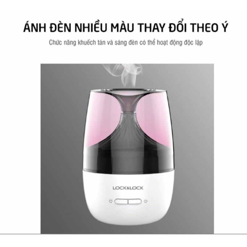 [LOCK&LOCK] MÁY KHUYẾT TÁN TINH DẦU - ENH221CLR