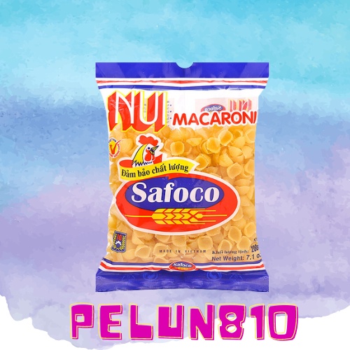 Nui Sò Safoco Gói 200g