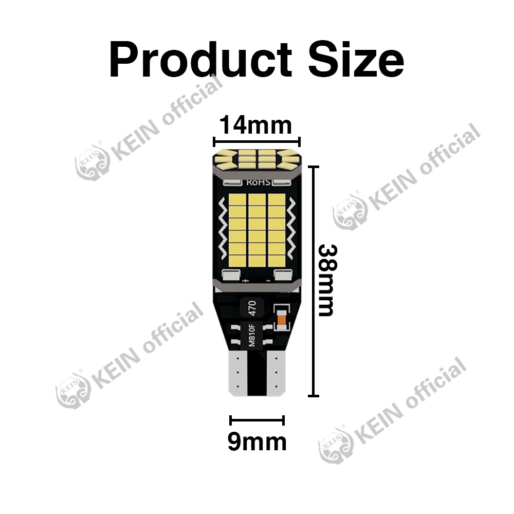 Đèn Led Đuôi Xe Hơi 48SMD T15 W16W 2016