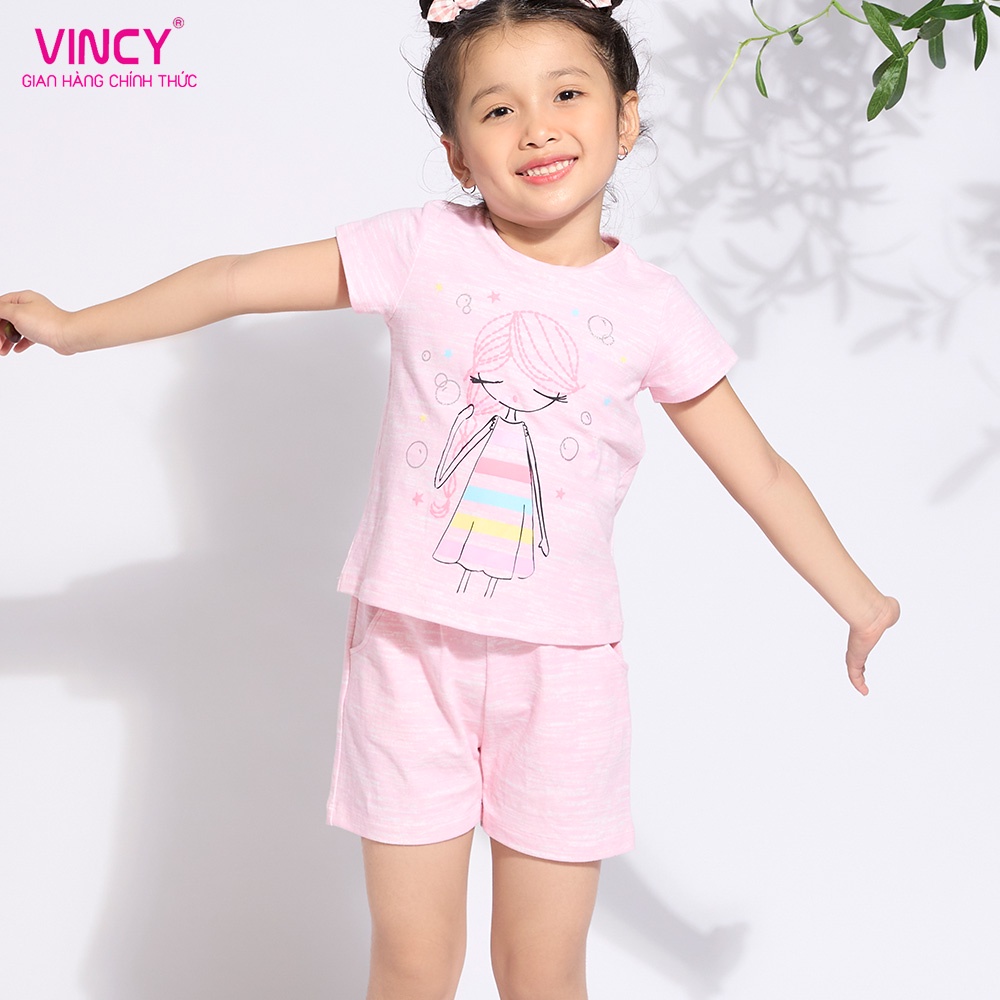 Bộ đồ shorts thun Vincy KST020W11