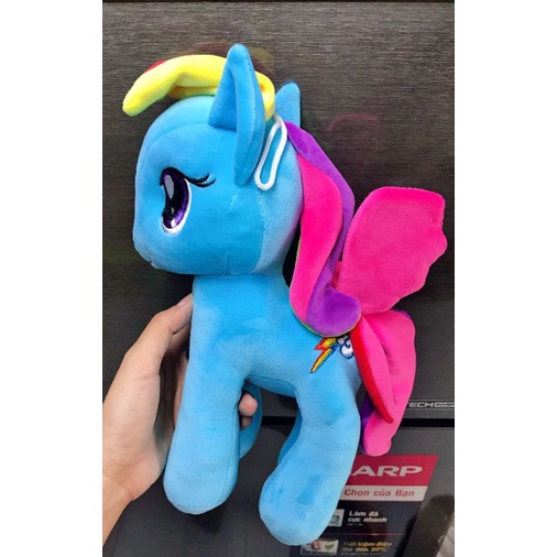 THÚ BÔNG NGỰA PONY 40cm Cao Cấp,CHẤT MINISO MỀM MỊN-Cao Cấp