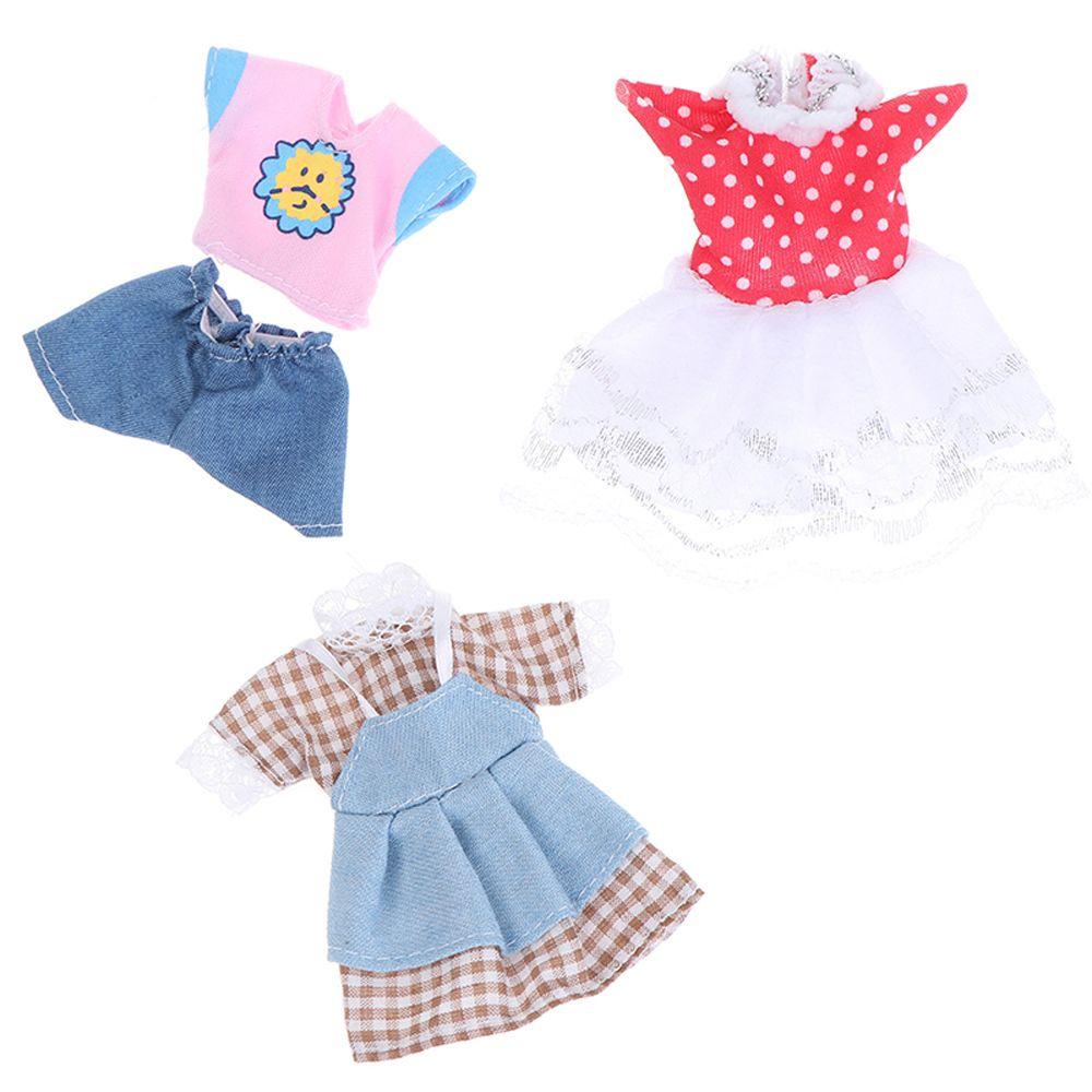 Đầm Đồ Chơi Búp Bê 16cm Dễ Thương