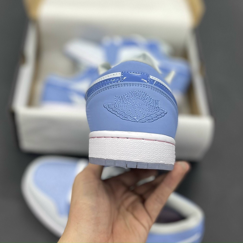 (ẢNH T HẬT 1.1) Jordan low xanh dương mắt cú chuẩn 11