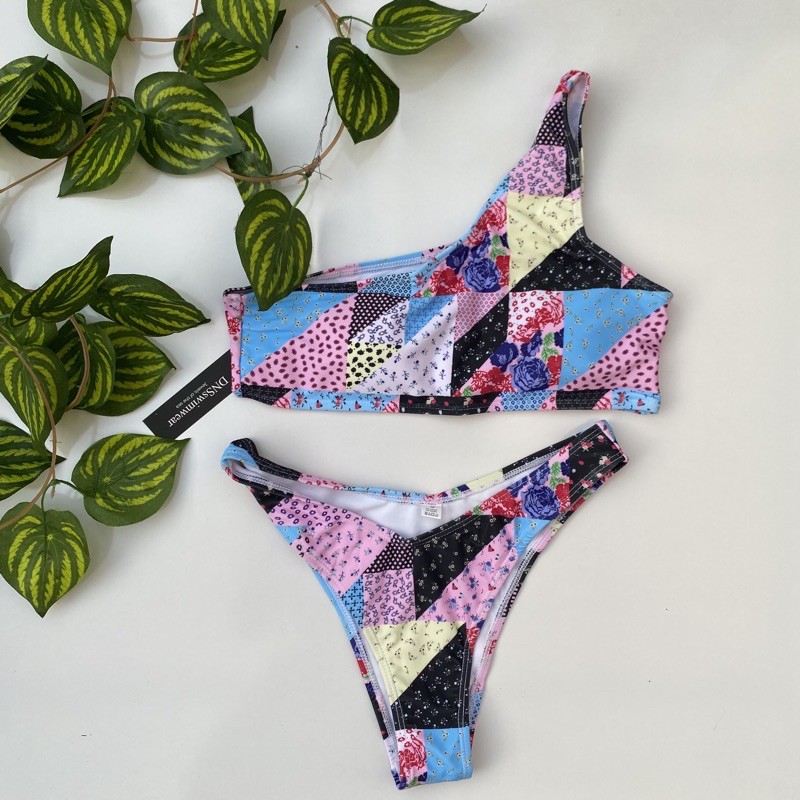 bikini chéo một bên vai( Audrey)