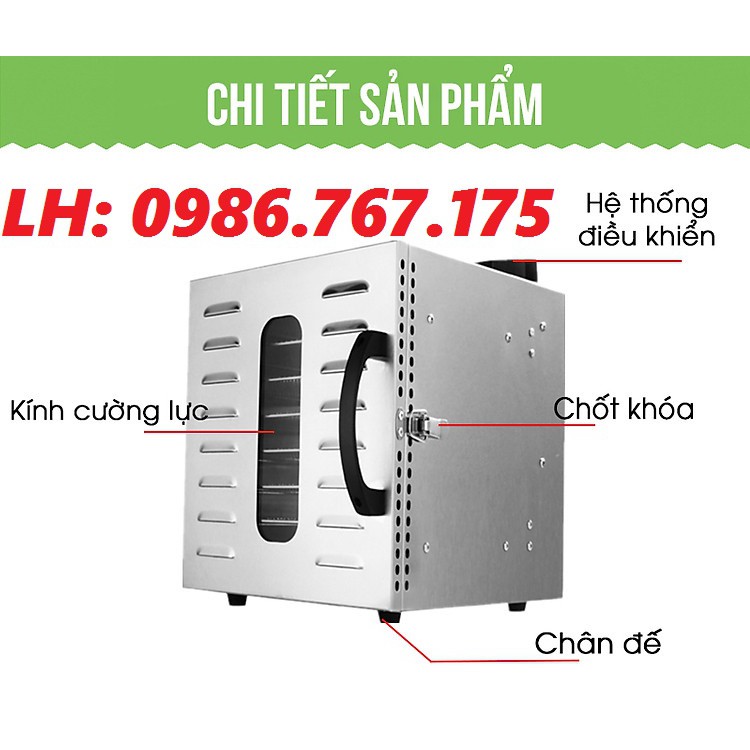 MÁY SẤY KHÔ HOA QUẢ THỰC PHẨM ST 10