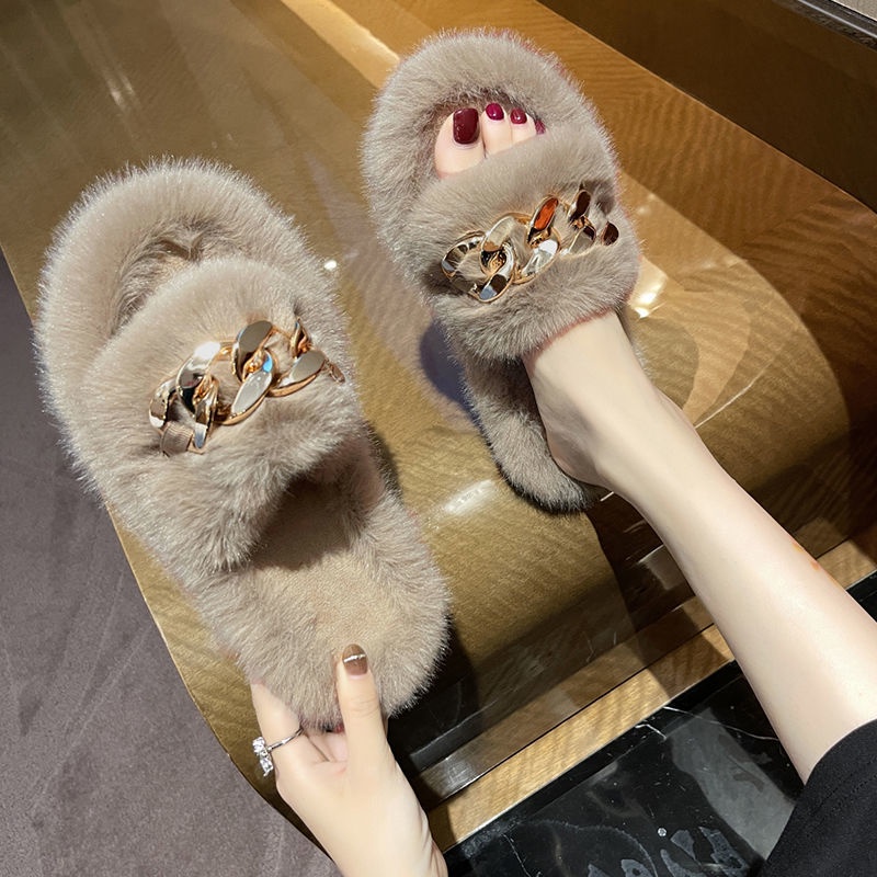 Dép Bông Đi Trong Nhà Chống Trượt Dễ Thương Cho Nữ