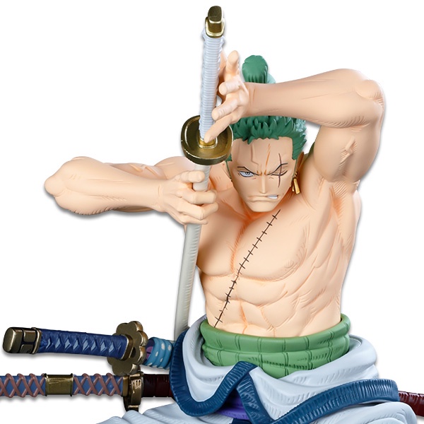 MÔ HÌNH NHÂN VẬT CHÍNH HÃNG One Piece World Figure Colosseum 3 Super Master Stars Piece Roronoa Zoro (The Original)