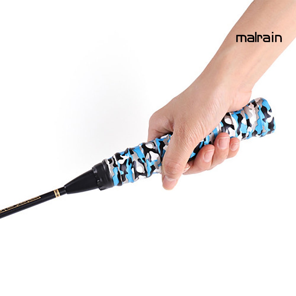 Vỏ Bọc Tay Cầm Vợt Cầu Lông/Tennis Họa Tiết Rằn Ri Chống Trượt Tiện Lợi