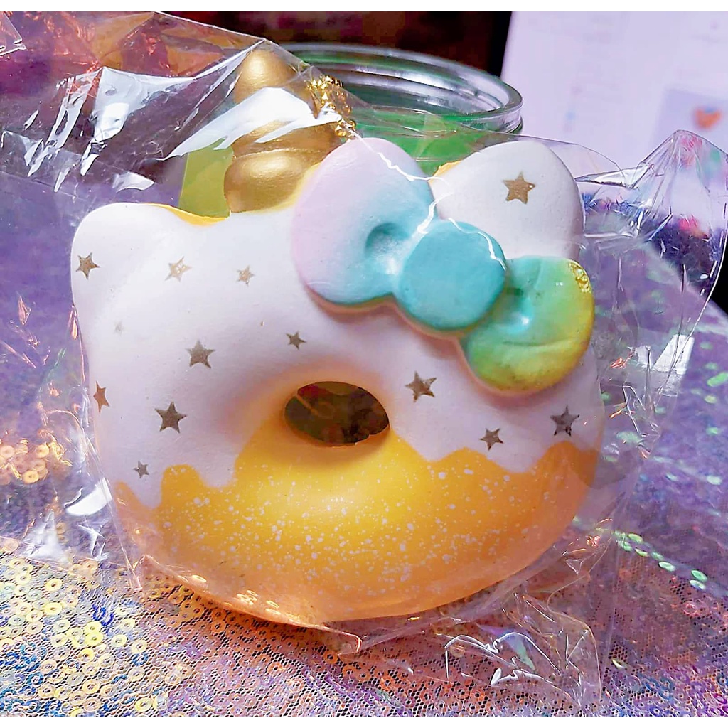 Bé squishy donut kitty nhật chính hãng sanrio