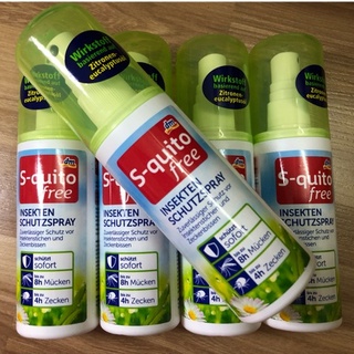 Xịt Chống Muỗi S quito free Insektenschutzspray cho bé, 100ml