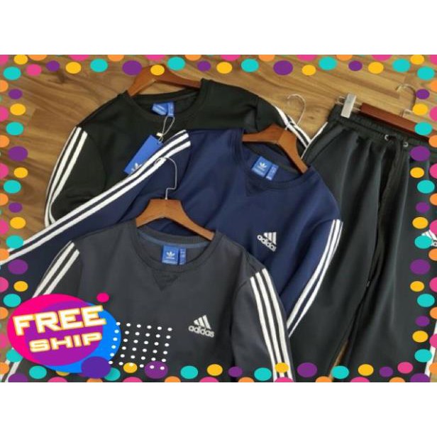 KBKB (1086) Bộ thể thao nam adidas hãng (kembau)