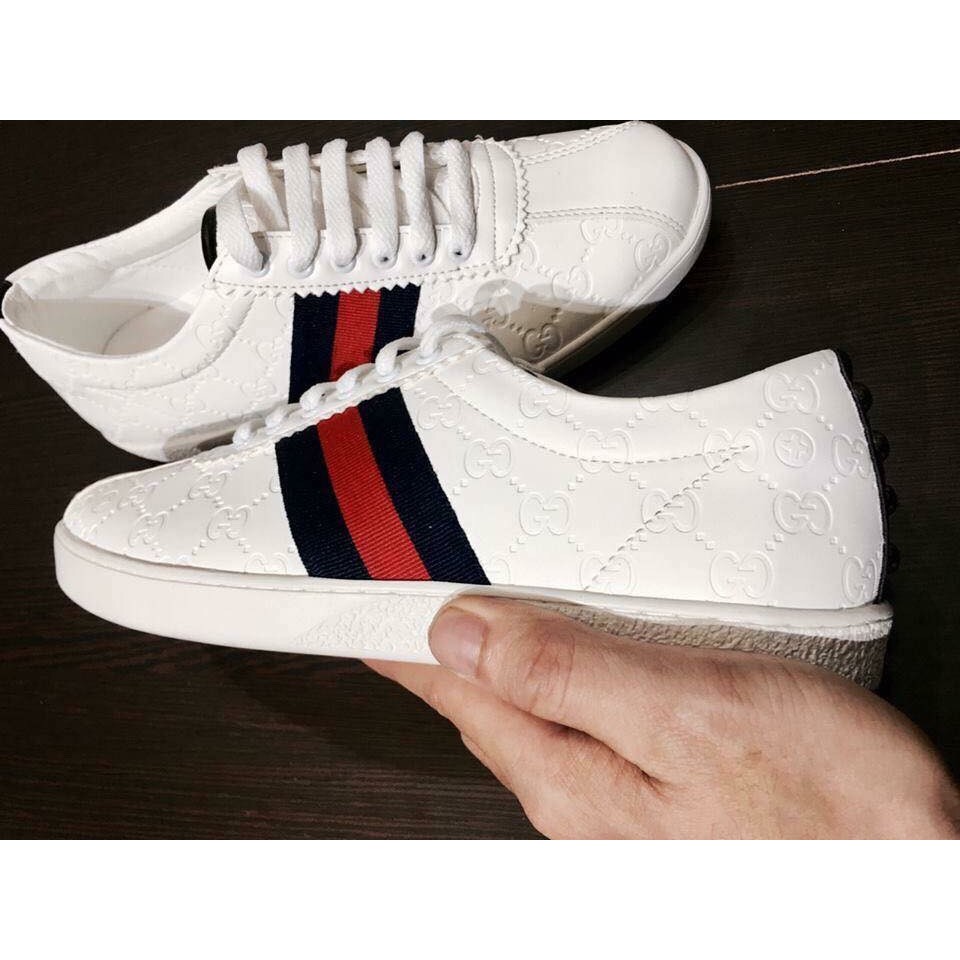 Giày nam thể thao sneaker giá rẻ màu trắng cho học sinh đi học Hot Trend 2021 | BigBuy360 - bigbuy360.vn