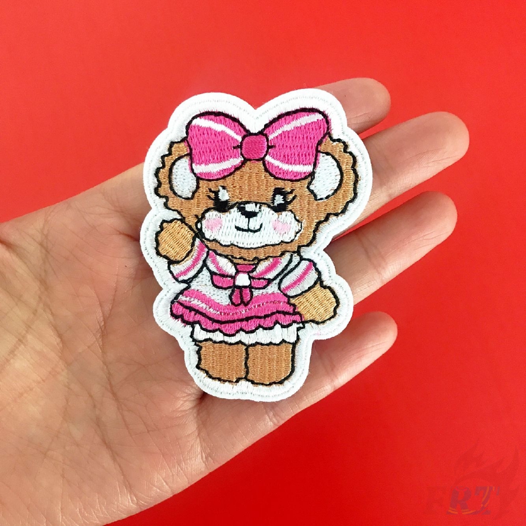 ☸ Duffy Patch ☸ 1Pc Disney Bear Diy Sew On Iron On Patch （Duffy - Series 01）