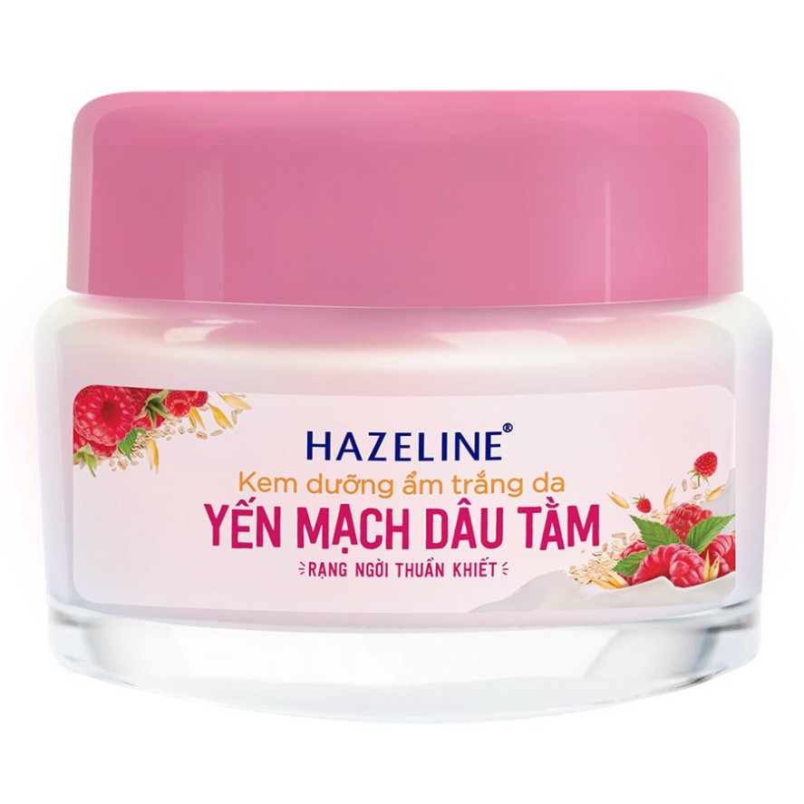 [nk034] Kem dưỡng trắng rạng ngời Hazeline Matcha Lựu Đỏ/ Yến Mạch Dâu Tằm 45g-Chính Hãng