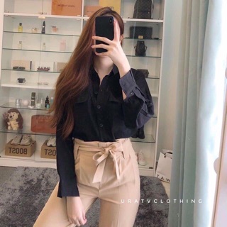 ÁO SƠ MI ĐŨI NỮ TÚI HỘP