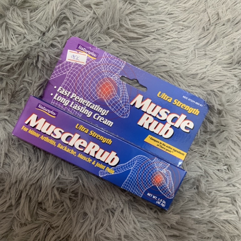 Kem xoa bóp giảm đau cơ Natureplex Muscle Rub