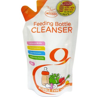 Nước rửa bình sữa Wesser- gói 500ml