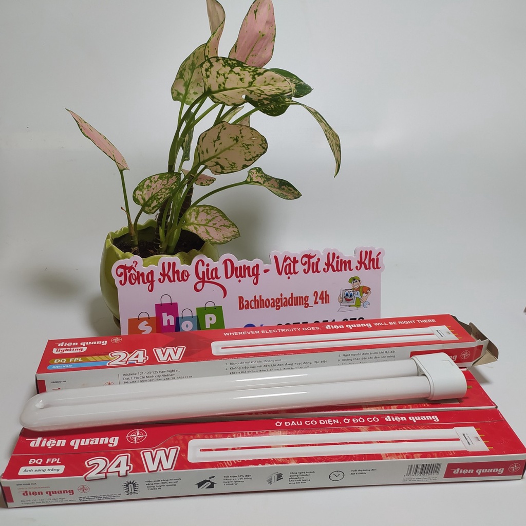 Bóng đèn chữ U DOUBLE WING 24W / 36W thay thế-Giadung24h