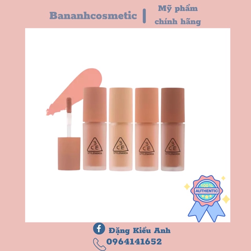 Phấn mắt dạng kem 3ce liquid primer eye