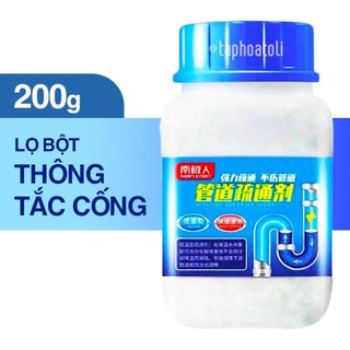 Bột thông tắc cống hộp vuông, thông tắc bồn cầu, lọ thông tắc cống Hàn Quốc - BTC