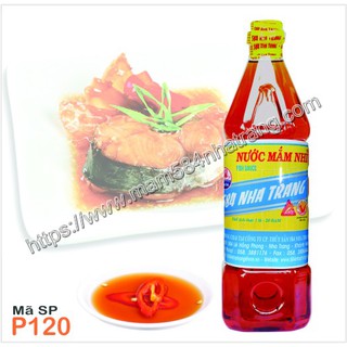 Nước Mắm 584 Nha Trang 20 độ đạm, chai nhựa PET, thể tích: 1 lít