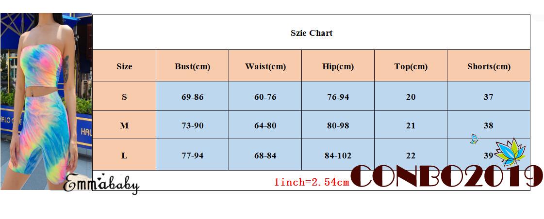 Set Áo Ống Kèm Quần Short 2 Dây In Họa Tiết Quyến Rũ Dành Cho Nữ