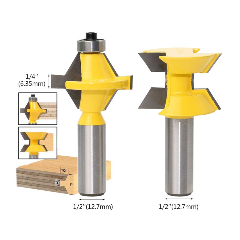 Set 2 Mũi Khoan Định Tuyến Chuyên Dụng Chất Lượng Cao