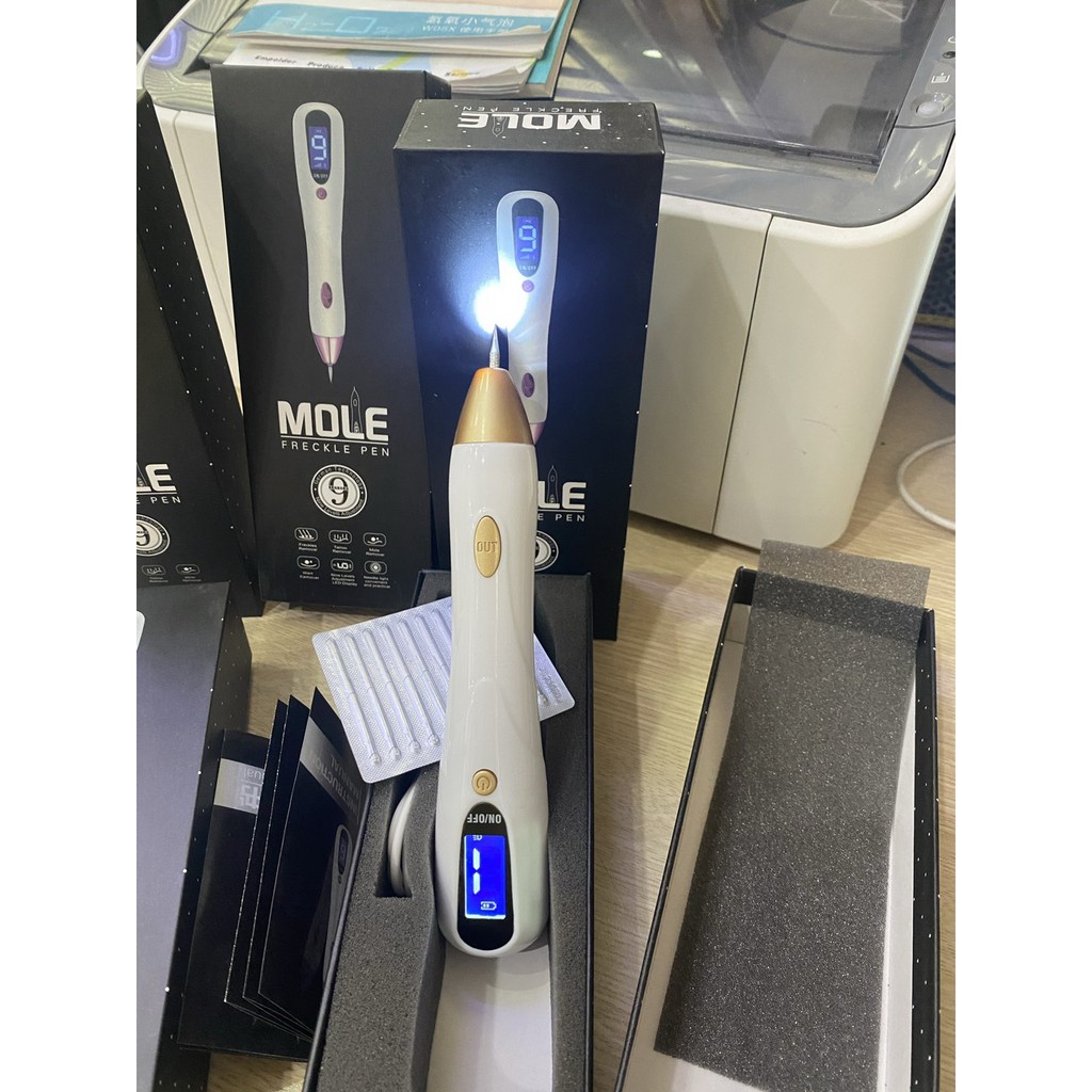 Bút đốt nốt ruồi mole 9 chế độ