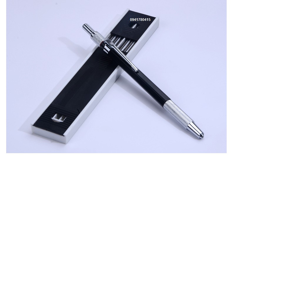 Bút chì bấm + 12 ruột HB 2.0mm