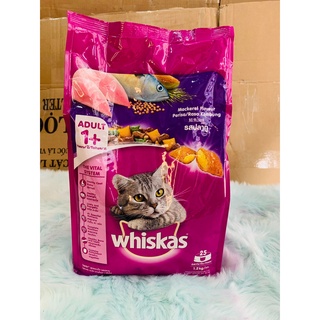 Thức ăn cho mèo hạt Whiskas 1,2kg