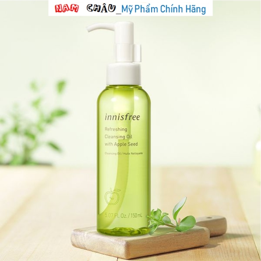 Dầu tẩy trang Táo Innisfree Apple Seed Cleansing Oil 150ml NPP Nam Châu