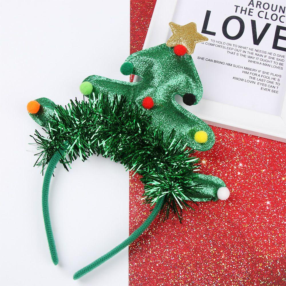 SUSANS Băng Đô Cài Tóc Hình Cây Thông Noel