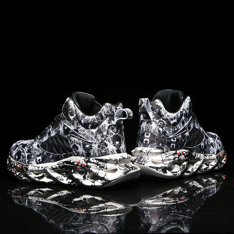 [Mã FACBGO245 giảm 10K đơn bất kì] Giày Thể Thao Bóng Rổ Cổ Cao Cỡ Lớn Thoải Mái Thời Trang Mùa Thu Cho Nam | BigBuy360 - bigbuy360.vn