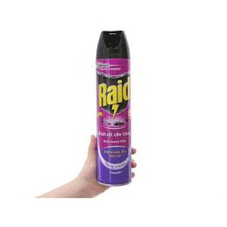 Xịt côn trùng ,xịt muỗi RAID 600ml