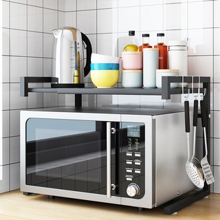 Kệ để lò vi sóng gia vị Kệ để đồ phòng bếp đa năng tiết kiệm diện tích