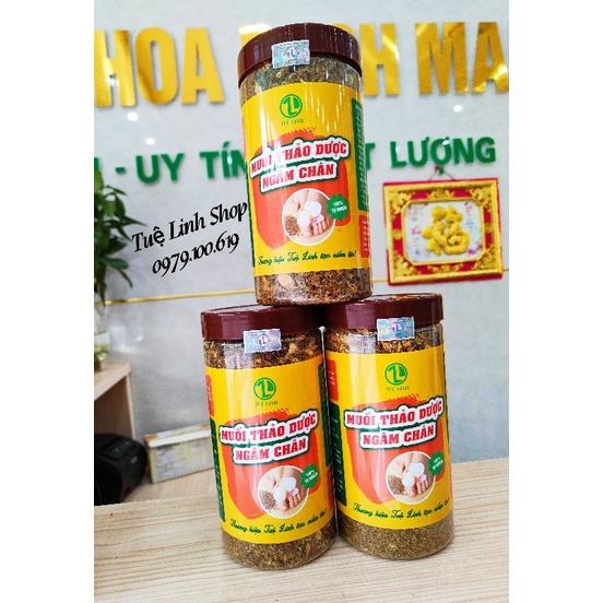 3kg muối thảo dược ngâm chân Tuệ Linh