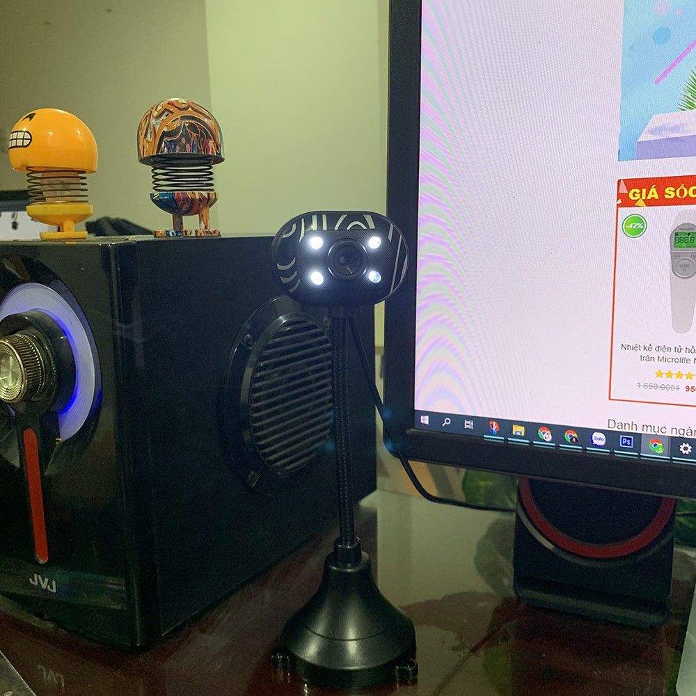 Webcam máy tính có Mic Digital 720p – Hàng chính hãng | BigBuy360 - bigbuy360.vn