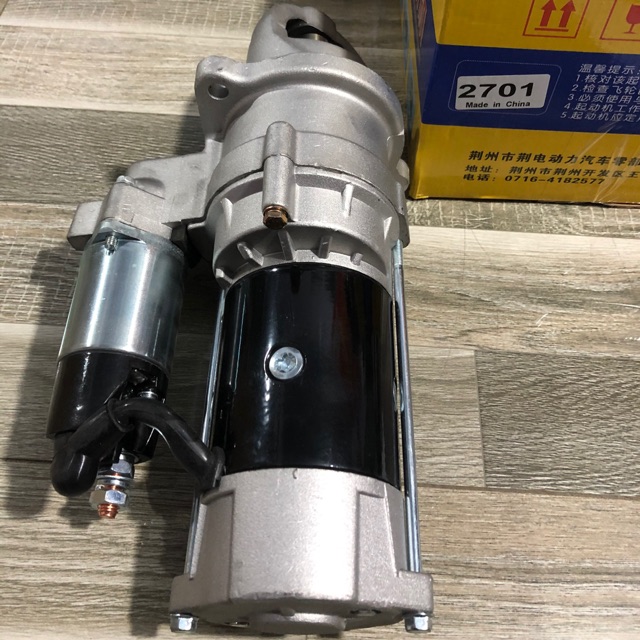 Sản phẩm gia đình làm: Combo 4 Đề QDJ 2701 STARTER 24v 10 răng giấy vàng